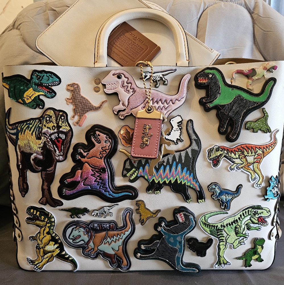 Coach 1941 exotic link Rogue tote